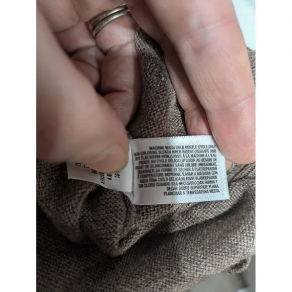 Old Navy Fox Sweater Blogger Fav Women's Small Brown Softest Crew Neck Knit Top‎ - Picture 8 of 13